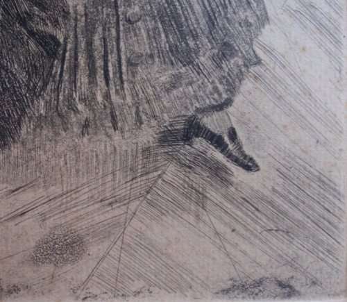 EDGAR DEGAS - GENUINE ORIGINAL ETCHING - VALUED by BONHAMS LONDON - LOW START FOR INVESTMENT ART!