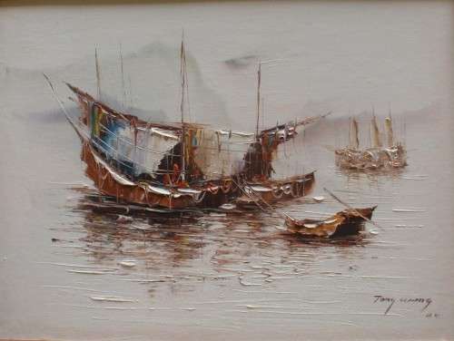 INVESTMENT ART TONY WONG CIRCA 1948-2012. CHINESE/AMERICAN ARTIST -  TOP AUCTION HOUSES. LOW START!