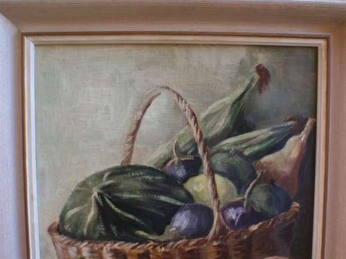 Really fabulous original still life - beautiful muted colours, tastefully framed. Signed S.Salberg