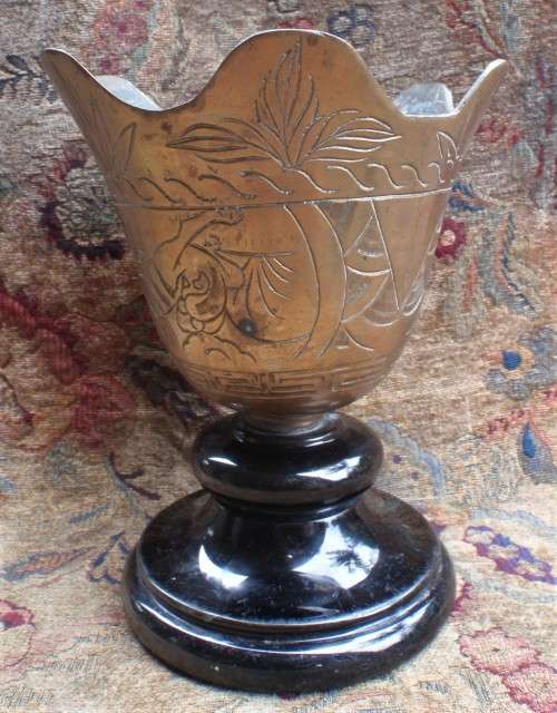 Antique from prestigious Clements Newling, London. Arty Chinese design - collectable!