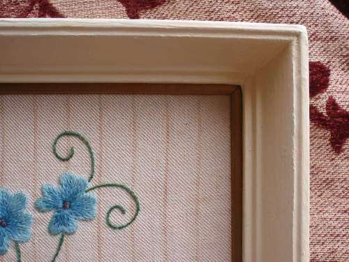 Vintage embroidery - beautiful needlecraft - Jacobean crewel.  A real masterpiece of handwork.