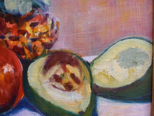 Stunning original Jeanne Motion oil painting. Well framed - bargain.
