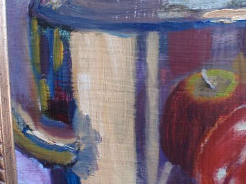 Stunning original Jeanne Motion oil painting. Well framed - bargain.