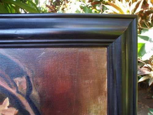 Stunning large original Sally van Heyzen oil painting - fabulous statement piece!