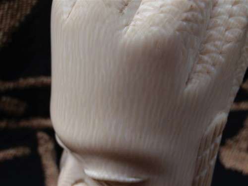 African bone carvings - beautiful ethnic works of art. Price is for both.