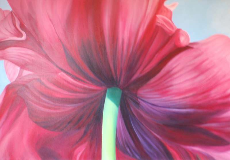 Stunning original Arlene McDade `Follow the Sun` Large canvas  150cm  x 83cm x 4cm. Buy direct.