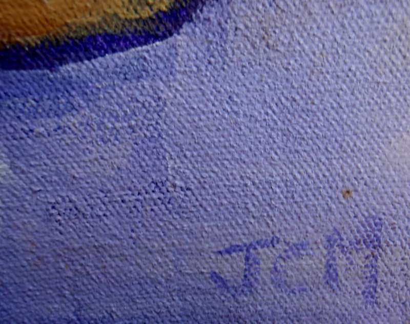 Original oil on canvas - Lavender Nude.  Gorgeous arty and tasteful painting.