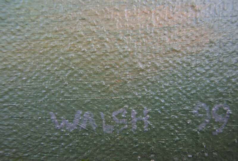 South African investment art - Aidan Walsh 1932-2009. Listed with Strauss & Co.