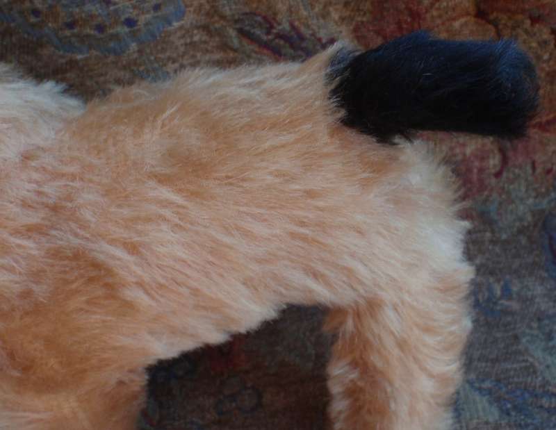 Antique toy dog `Terrier` Adorable authentic, collectible item. Real character piece for collector.