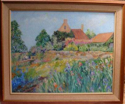 GORGEOUS, Original Oil Painting - 'Living in theCountry' 93cm x 77cm Nice Size!!!