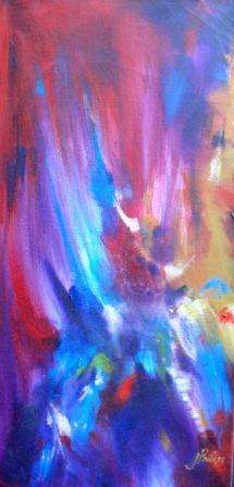 Joanna Phillips - Original Oil - Abstract On Canvas
