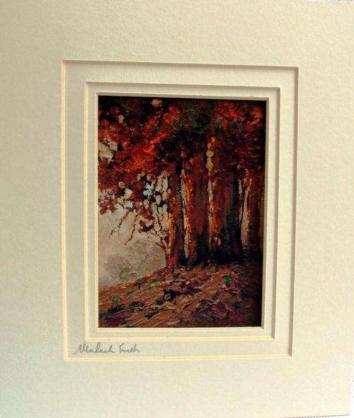 MALACHI SMITH - SIGNED PRINT - COLLECTABLE!!!  'MINIATURE SIGNED PRINT COLLECTION' ARTIST DIED 2012