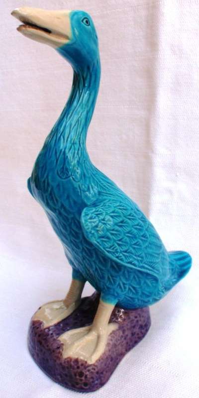 CHINESE STYLE TURQUOISE DUCK - DEVINE COLOURS - GOOD PRICE!!!