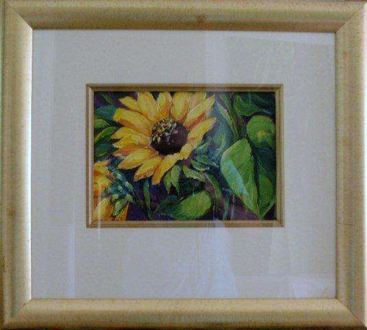 Original Arlene McDade 'Sunflowers 1' GORGEOUS PAINTING IN LOVELY FRAME - GOOD PRICE!!!