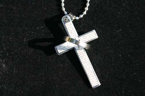 Stainless Steel Christian Cross