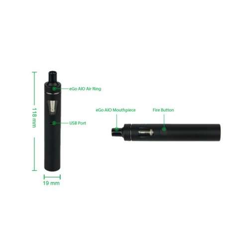 VAPEMIX - VAPEMIX - Joyetech eGo AIO Quick Start Kit - 1500mAh