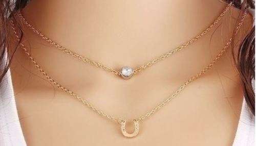 HorseGirl Inc - Stunning Gold plated Pendant Horse Charm Necklace