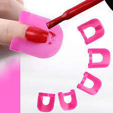 26 Pcs Nail Polish Edge Anti-smudging reusable  Plastic  Tool
