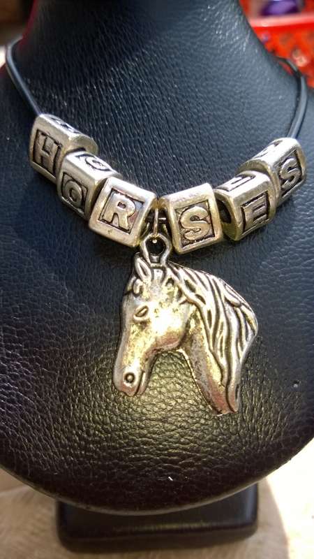 HorseGirl Inc - Stunning horse head necklace.
