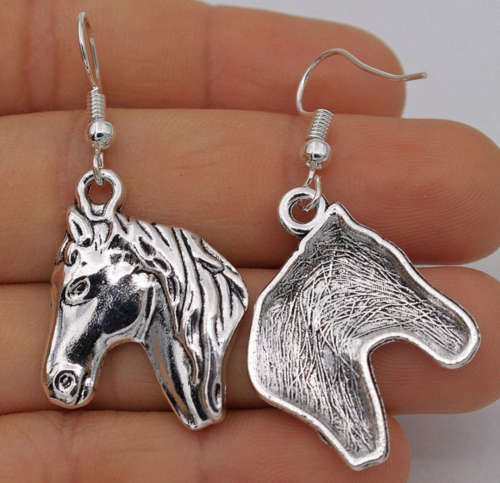 HorseGirl Inc - Silver horse Earrings