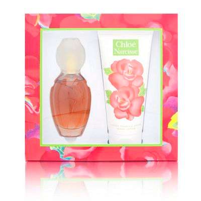 Chloe Narcisse Gift Set 100ML  (3.4 oz) EDT Spray + 200ml (6.8 oz) Body Lotion - ORIGINAL