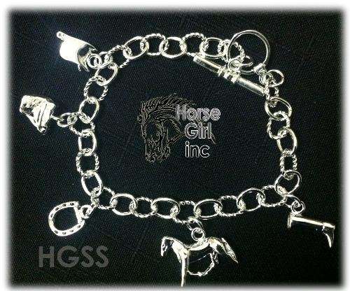 STERLING SILVER Horse Bracelet