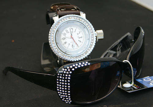Brown FASHION Sunglasses & Watch