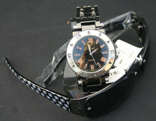 Black FASHION Sunglasses & Watch