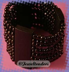 JT - Traditional Wooden stretchy bracelet