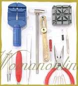 JT - **MUST HAVE** 14 piece WATCH REPAIR KIT, CHANGE BATTERIES, SHORTEN LINKS