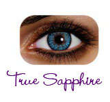 JT - **FREE SHIPPING**  THREE COLOUR soft Contact Lenses - TRUE SAPPHIRE