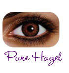 JT - STUNNING Comfortable Three toned Colour Contact Lenses - PURE HAZEL