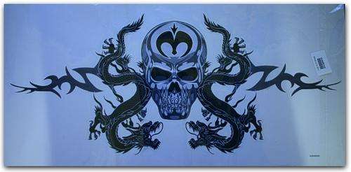 JT - 1 x Large Snakes & Skull Car Tattoo  decals