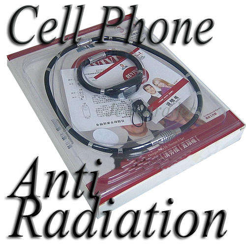 JT - "ANTI RADIATION FROM CELL PHONES"  Watch, Necklace & Cell hanger