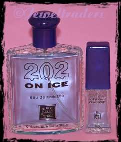 JT - 202 ON ICE" Large 100ml Mens fragrance PLUS FREE 15ml handbag size