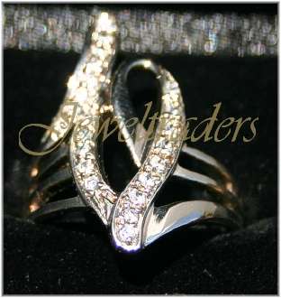 JT - STUNNING 925 Sterling Silver Musical Note Ring