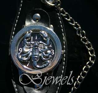 JT **RARE** SCORPION Watch from USA SILVER as seen in Army Wifes