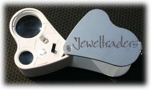 JT - **MUST HAVE** Jewellers Loupe with 2 LED & DOUBLE 30X22MM & 60X12MM