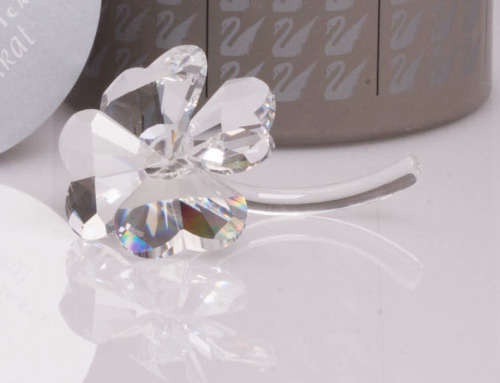 Swarovski Crystal Four Leaf Clover