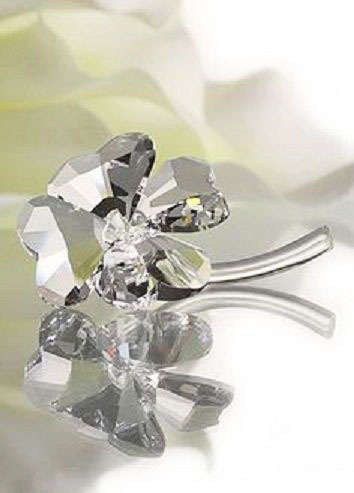 Swarovski Crystal Four Leaf Clover