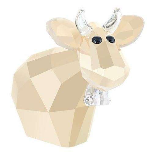 SWAROVSKI CRYSTAL COW FIGURINE `MINI MO COW PLATINUM WHITE` LOVLOTS *