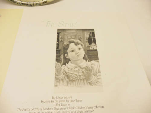 DAVENPORT "THE STAR" LTD ED PLATE POETRY SOCIETY SERIES