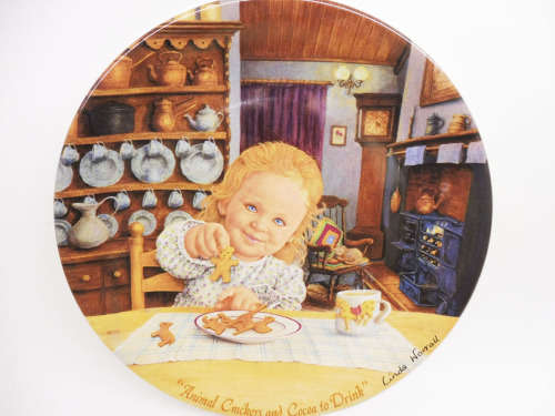 DAVENPORT "ANIMAL CRAKERS" LTD ED PLATE POETRY SOCIETY SERIES