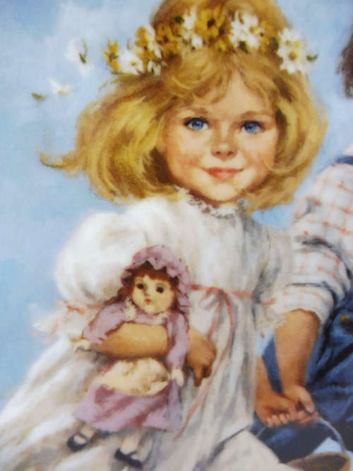 RECO BRADFORD 1986 JACK AND JILL Plate Mother Goose John McClelland