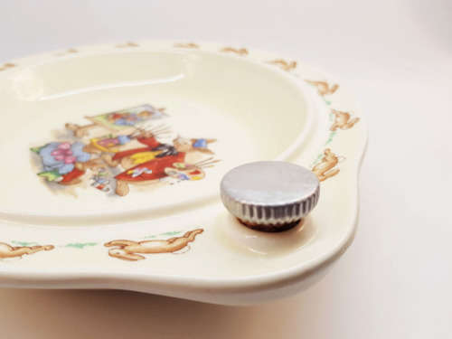 `Bunnykins` Warm up Bowl - Barbara Vernon  Royal Doulton