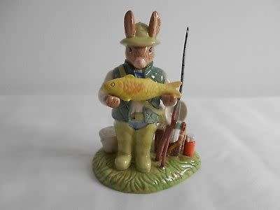 Royal Doulton - Caught a Whopper Bunnykins #
