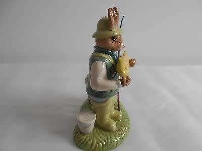 Royal Doulton - Caught a Whopper Bunnykins #