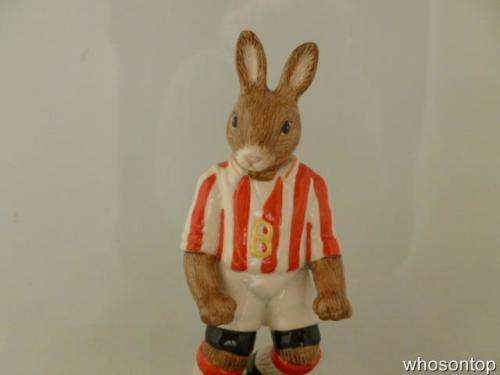 Royal Doulton - He Shoots he Scores Bunnykins #