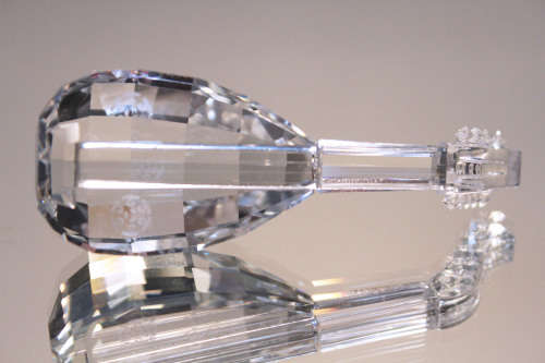 Swarovski Crystal Lute Retired "Crystal Melodies"