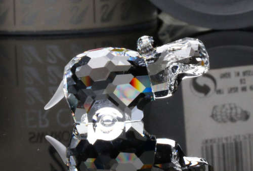 Swarovski Crystal Hippopotamus (hippo) part of the African Wildlife